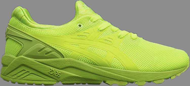 Кроссовки gel-kayano trainer evo 'lime' Asics, желтый - фото