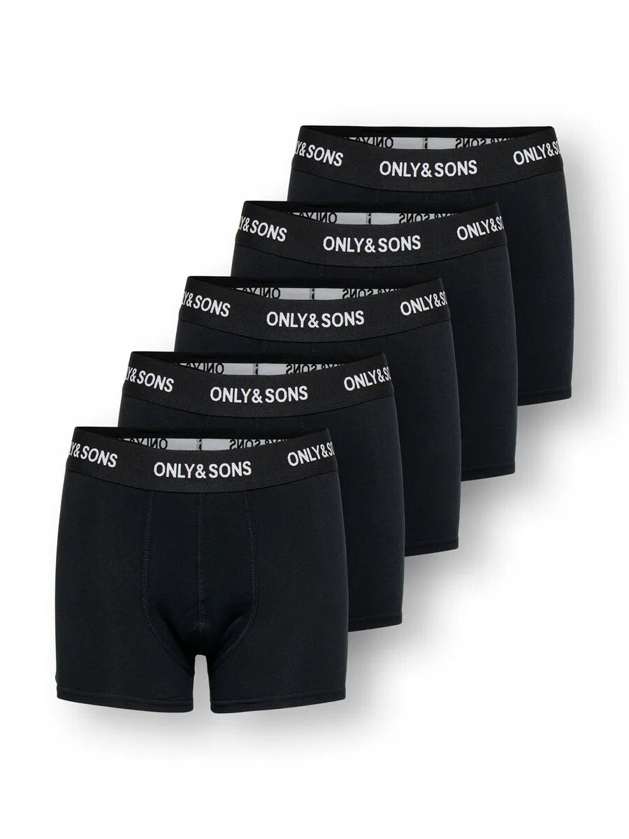 Детские трусы Only & Sons Junior 'OSJFITZ' черного цвета