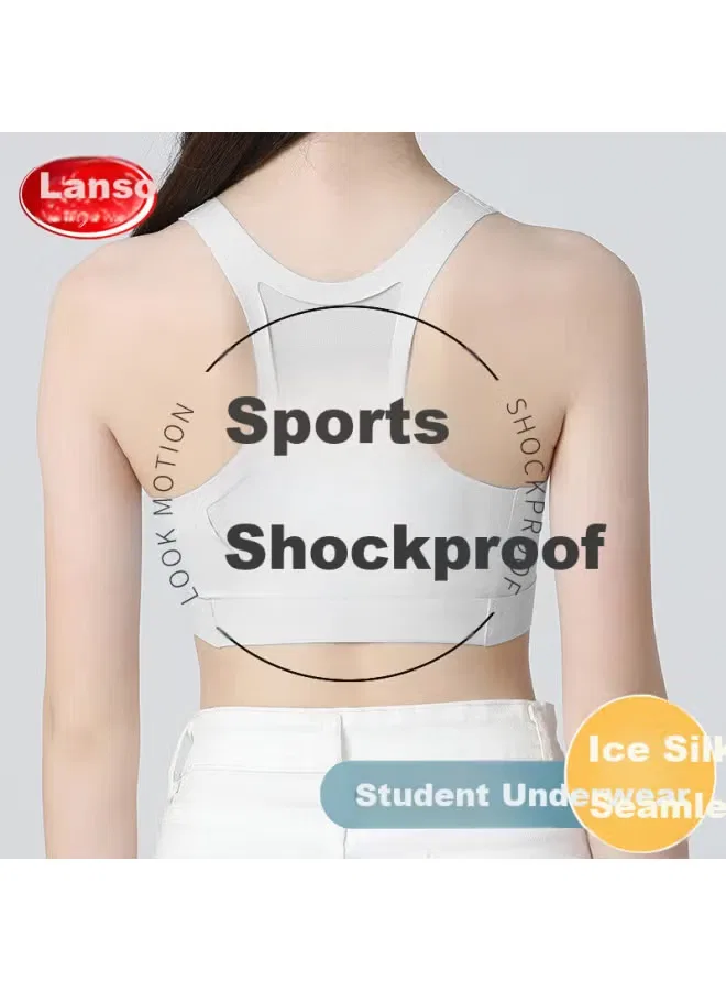 Бюстгальтер спортивный бесшовный для девочек-подростков Lang Sha