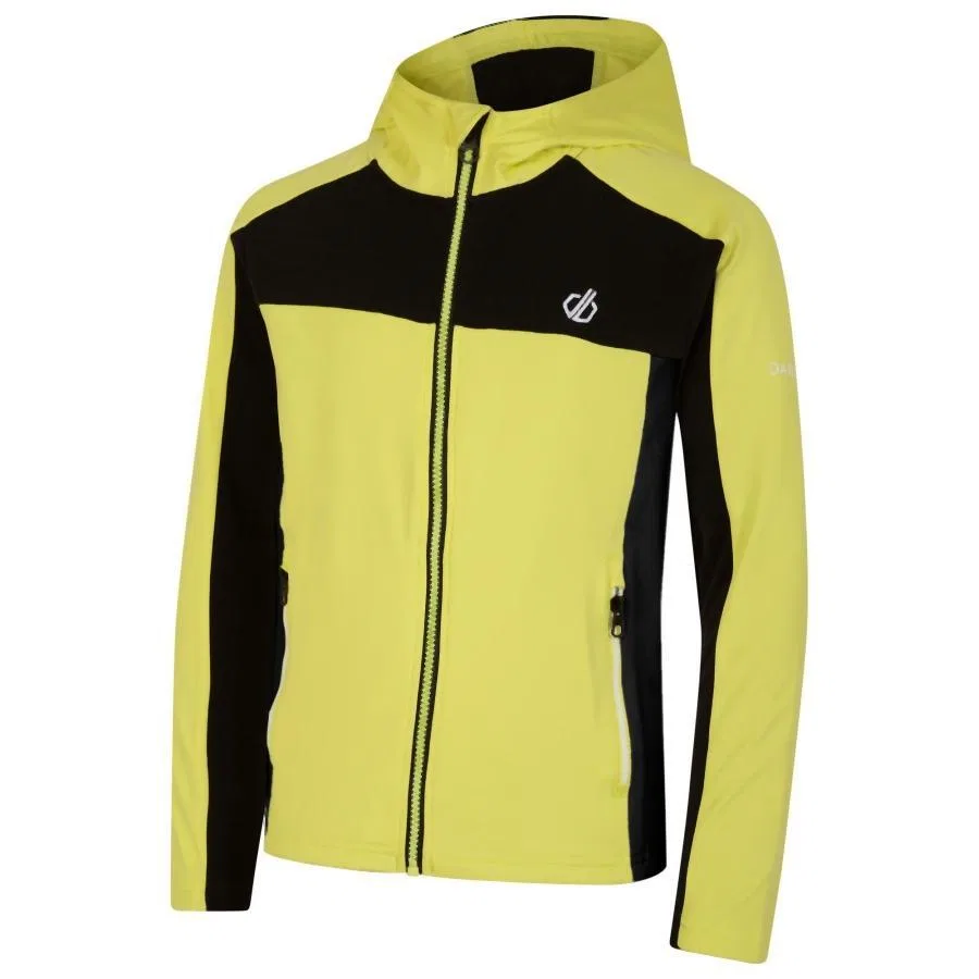 Детское флисовое худи Dare 2B Thriving, Yellow Black