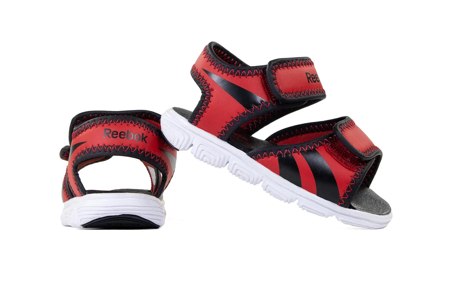 Детские сандалии для девочек с закрытой пяткой Wave Glider Reebok, Rot — фото 3
