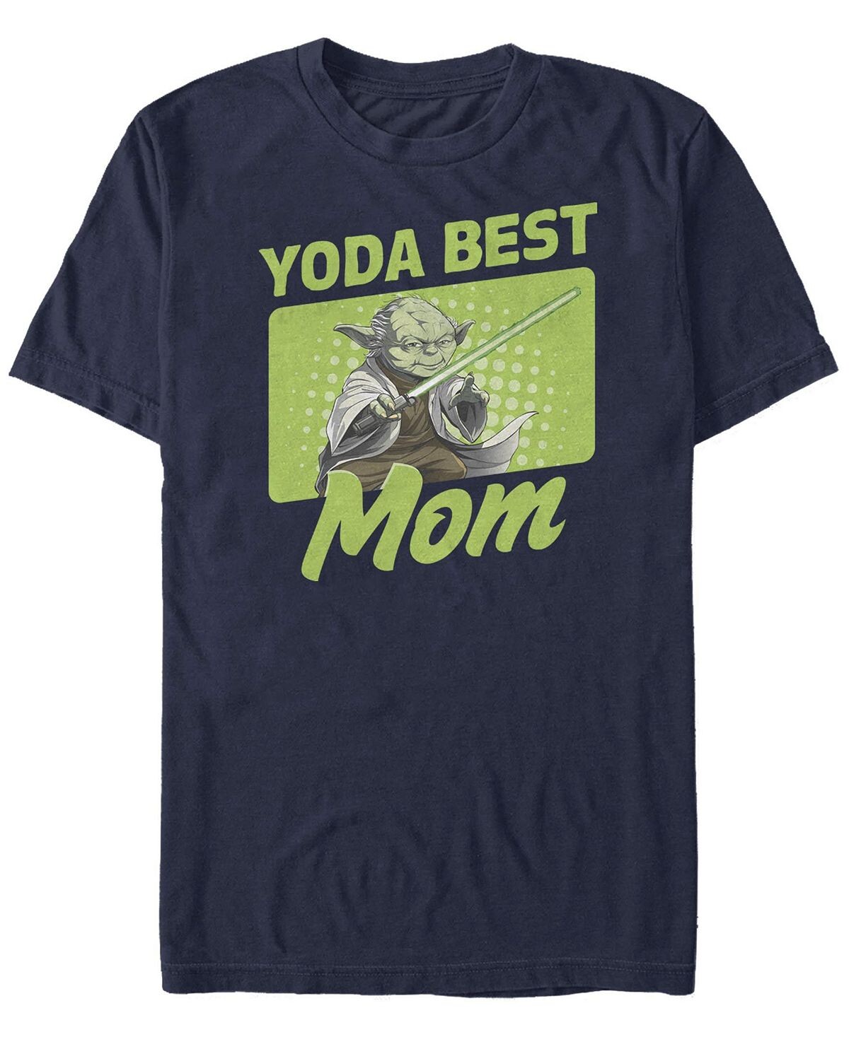 

Мужская футболка yoda best mom с круглым вырезом и короткими рукавами Fifth Sun, синий