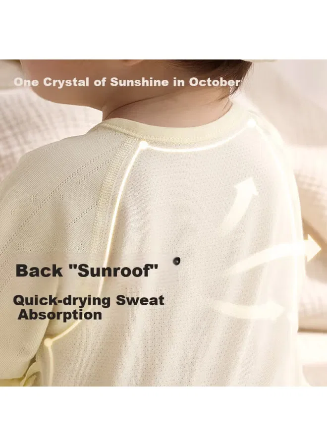 Боди-комбинезон с длинным рукавом для ползания October Crystal — фото 3