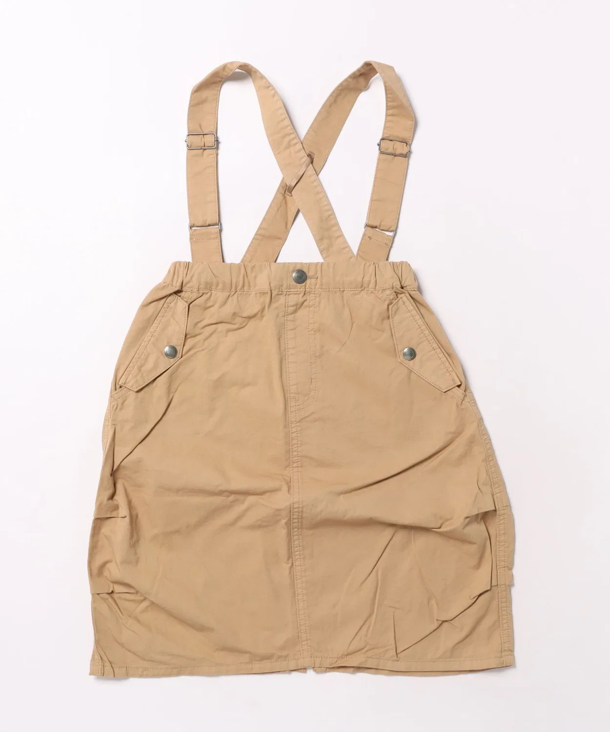 Детский сарафан-комбинезон с подтяжками Милитари Ocean&Ground, Beige