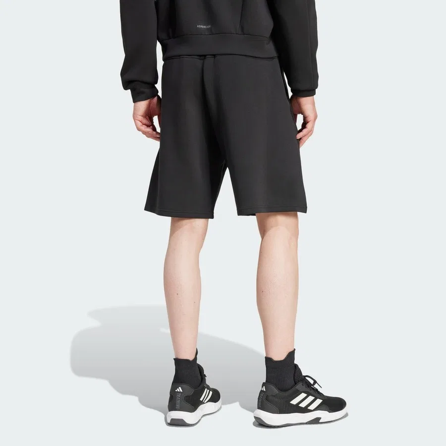 Спортивные шорты с технологией AEROREADY Designed For Training Knit Shorts adidas, Черный — фото 2