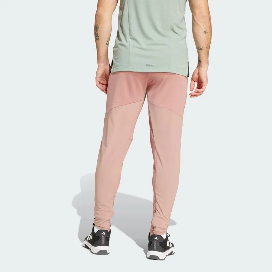 Спортивные штаны для тренировок с технологией AEROREADY, модель Performance JI8158 Designed for Training Hybrid Pants, adidas, Синий — фото 2