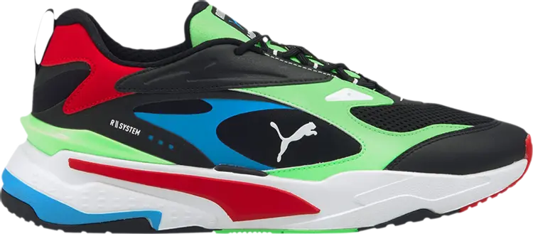 

Кроссовки Puma RS-Fast Black Elektro Green, черный