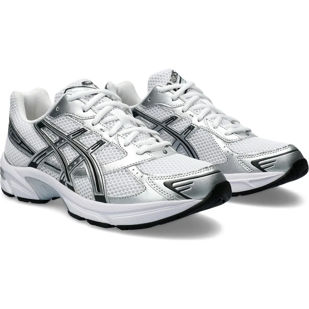 Детские кроссовки унисекс с шнуровкой Gel-1130 White Asics — фото 3