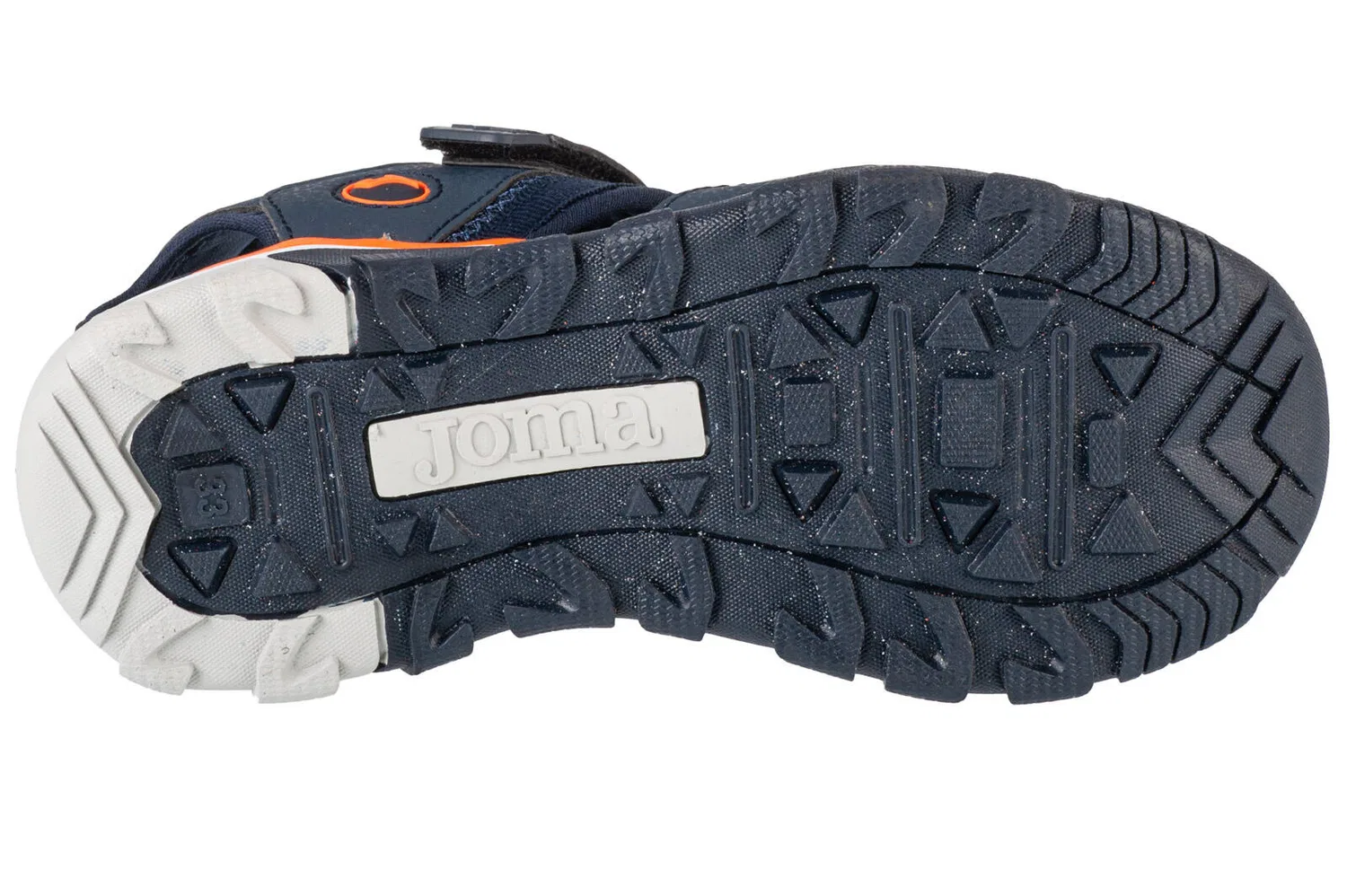 Детские сандалии для мальчиков с защитой S.Lake Jr Joma, Navyblau Blau Orange — фото 4