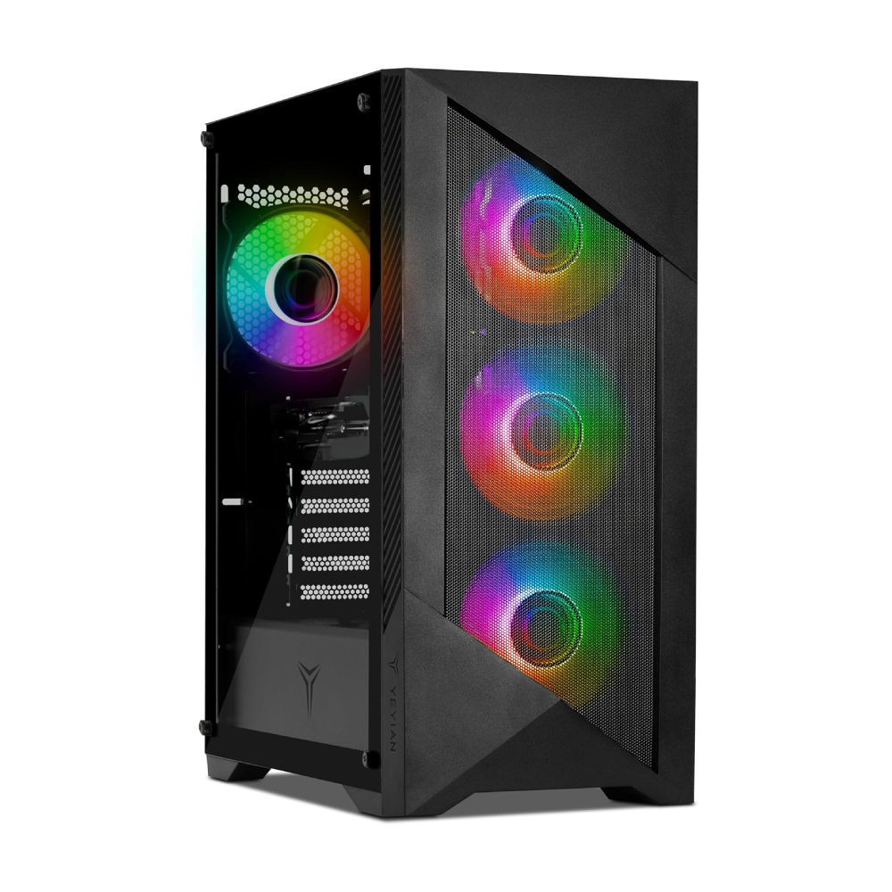 

Системный блок Yeyian Gaming Edge, YPI-ED44F0B-5601N, 16 ГБ/1 ТБ, Core i5-14400F, RTX 5060, черный