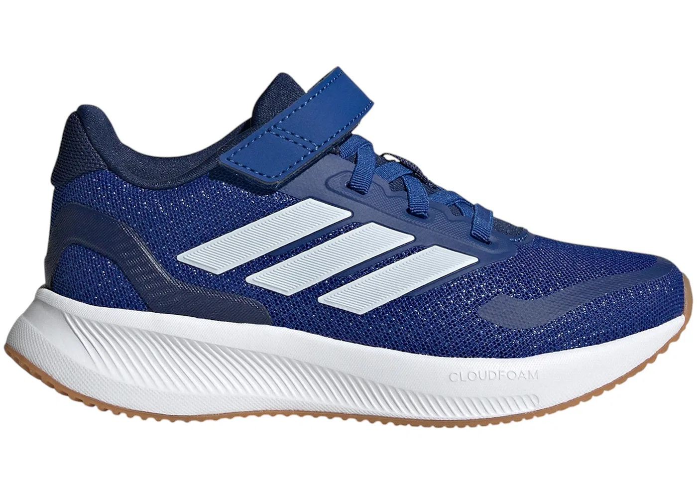 Детские кроссовки для мальчиков с сетчатым верхом Adidas Runfalcon 5, Royal Blue/Cloud White/Dark Blue