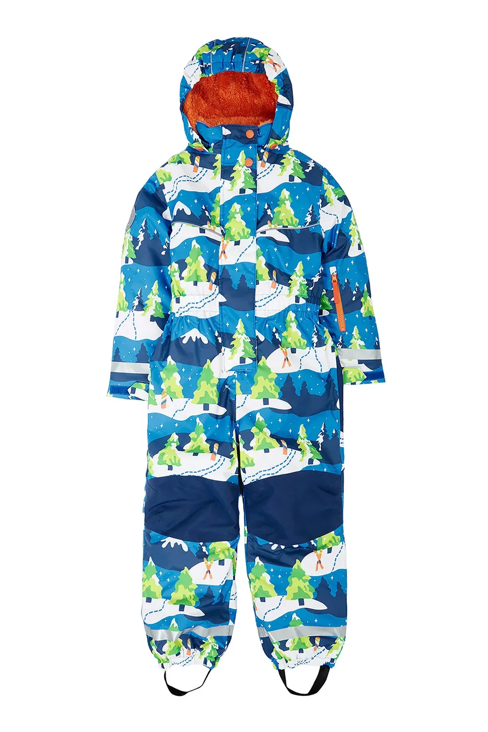 Детский комбинезон Any Weather All in One Frugi, Blue