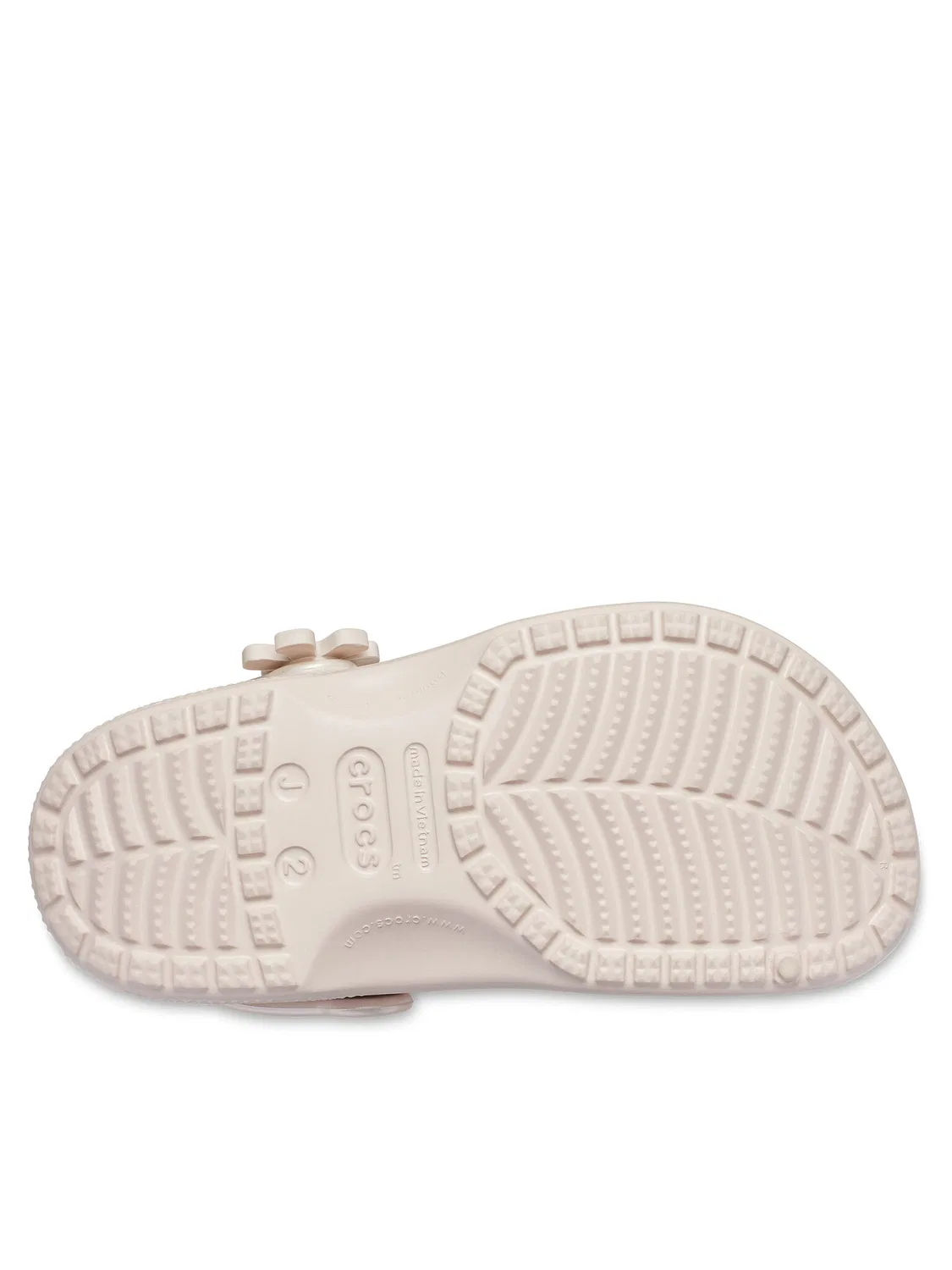Шлепанцы для девочки Classic Pearl Shine Clog Crocs, розовый — фото 4