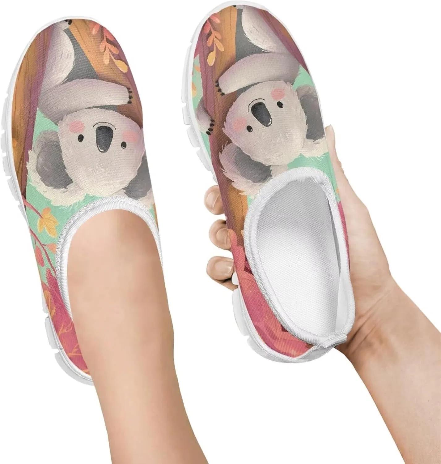 Детские туфли-лоферы без шнуровки Athletics Shoes Ctsgobvahy, Koala — фото 2