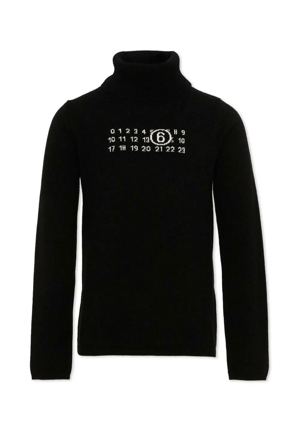 Джемпер Maglione унисекс Mm6 Maison Margiela, Black