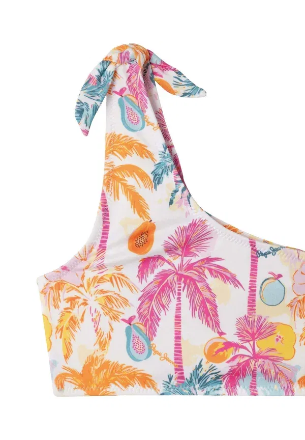Купальный комплект с принтом Tropical asy set Pepe Jeans, Deep Fuchsia, фуксия — фото 3