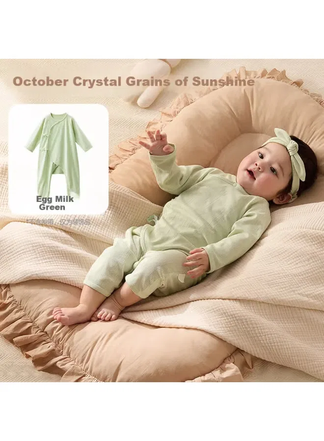 Боди-комбинезон с длинным рукавом для ползания October Crystal