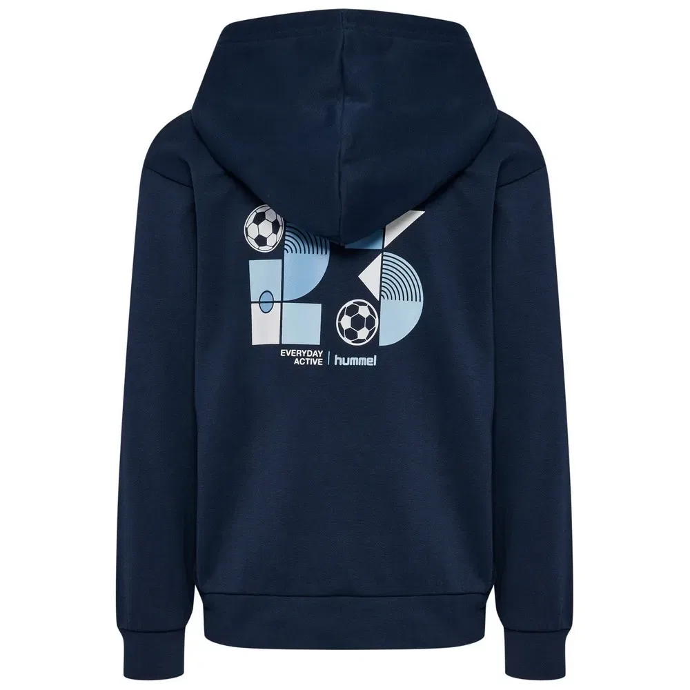 Худи Hummel Graphic, синий — фото 4