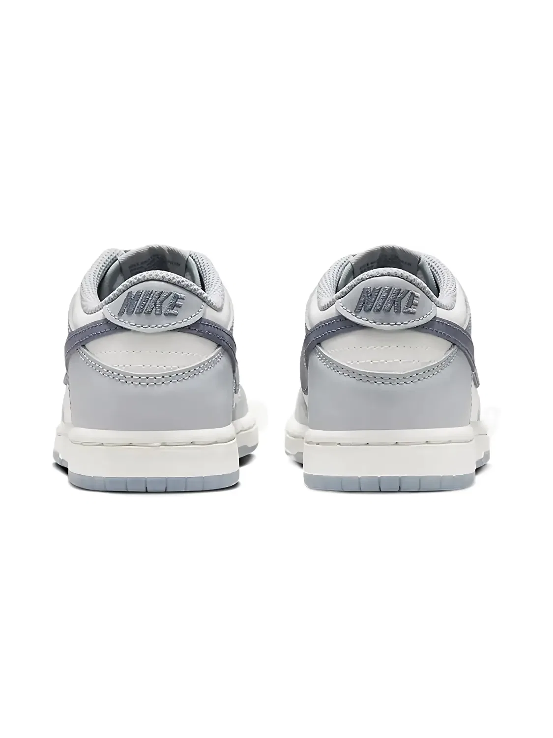 Кроссовки Dunk Low Light Carbon Nike Kids, серый — фото 3
