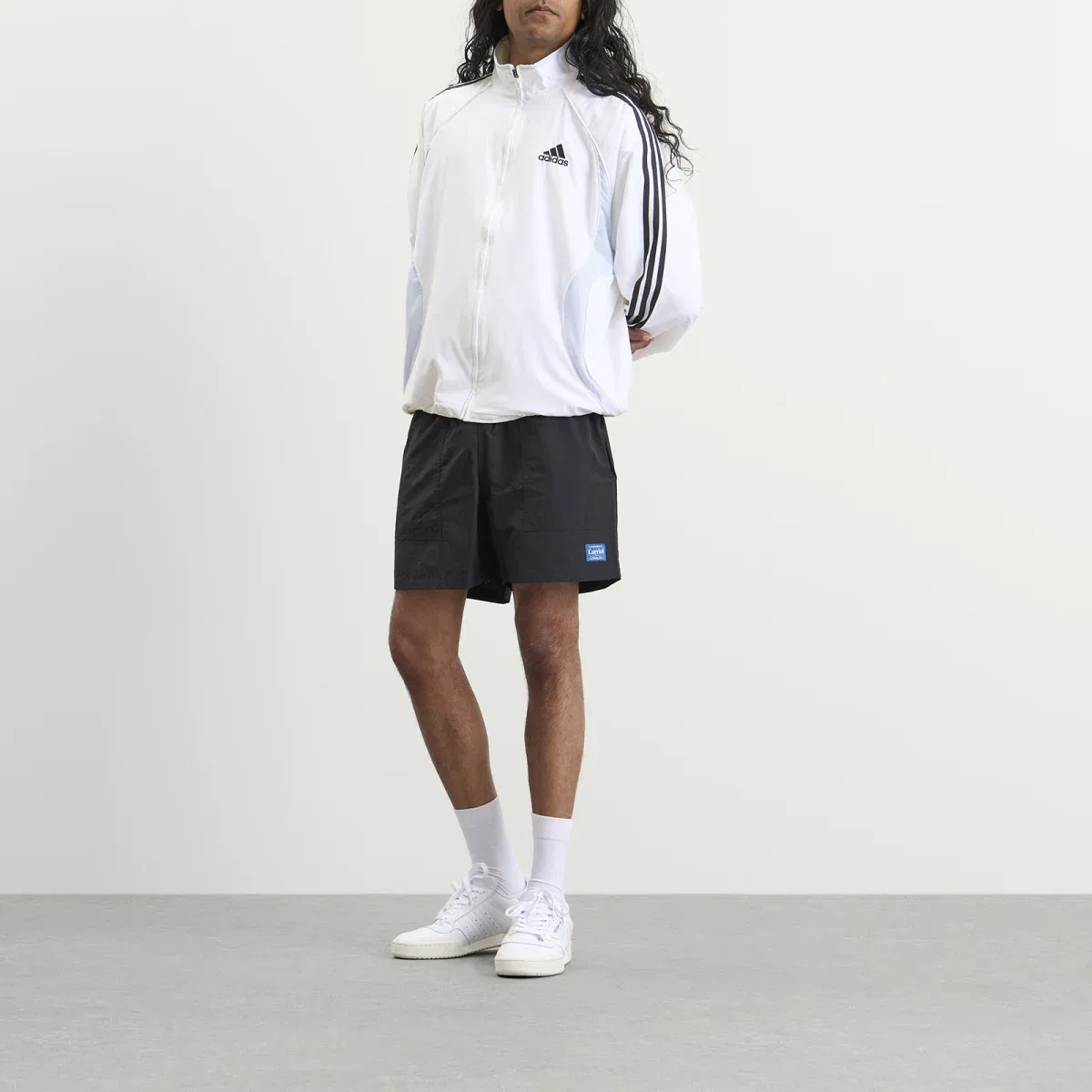 Ветровка Teamgeist tracktop Adidas, White — фото 4