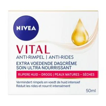 Крем дневной питательный антивозрастной Nivea Vital