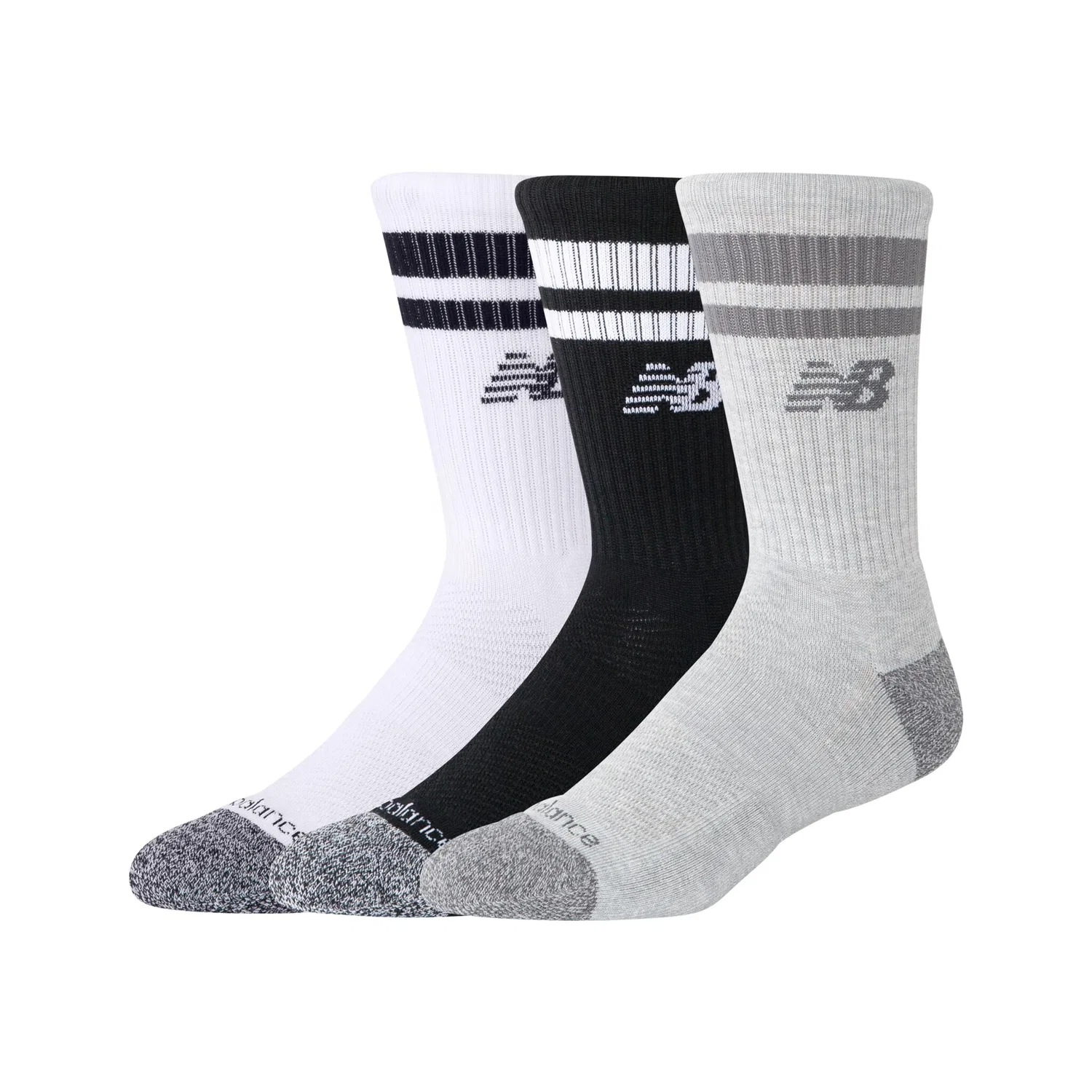 Детские спортивные носки с ребристым дизайном New Balance, Colored