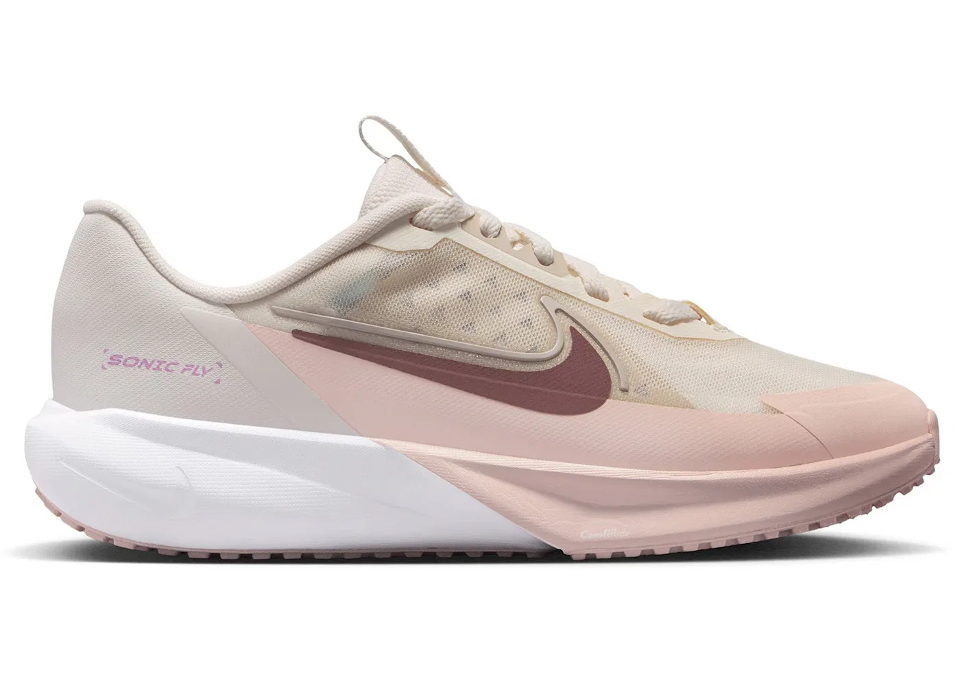 Детские кроссовки для мальчиков с длинным шнурком Nike Sonic Fly Nike, Phantom/Cream II/Silt Red/Tattoo