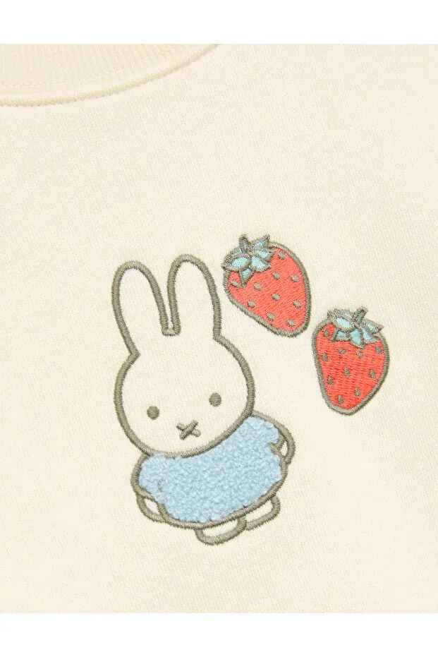 Детские свитшот с принтом Miffy Marks & Spencer, Nude Color — фото 2