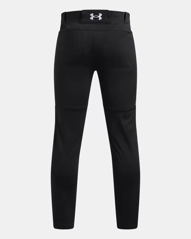 Бейсбольные брюки 61 см быстросохнущие UA Utility Pro Tapered UnderArmour, Black/White — фото 2
