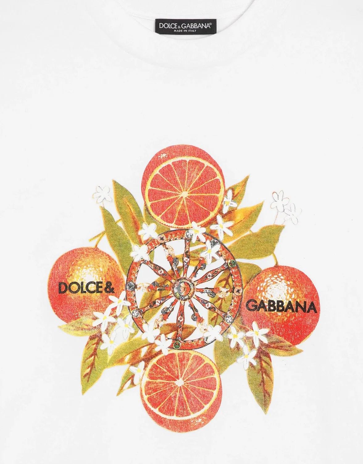Футболка джерси DOLCE & GABBANA, белый — фото 3