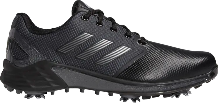 

Бутсы Adidas ZG21 Wide 'Black Dark Silver Metallic', черный
