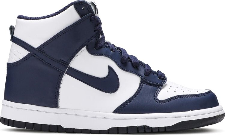 

Кроссовки Nike Dunk High GS 'Midnight Navy', синий