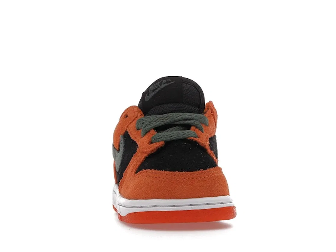 Детские кроссовки с низким верхом Nike Dunk Low Nike, Black/Ceramic-Nori — фото 2