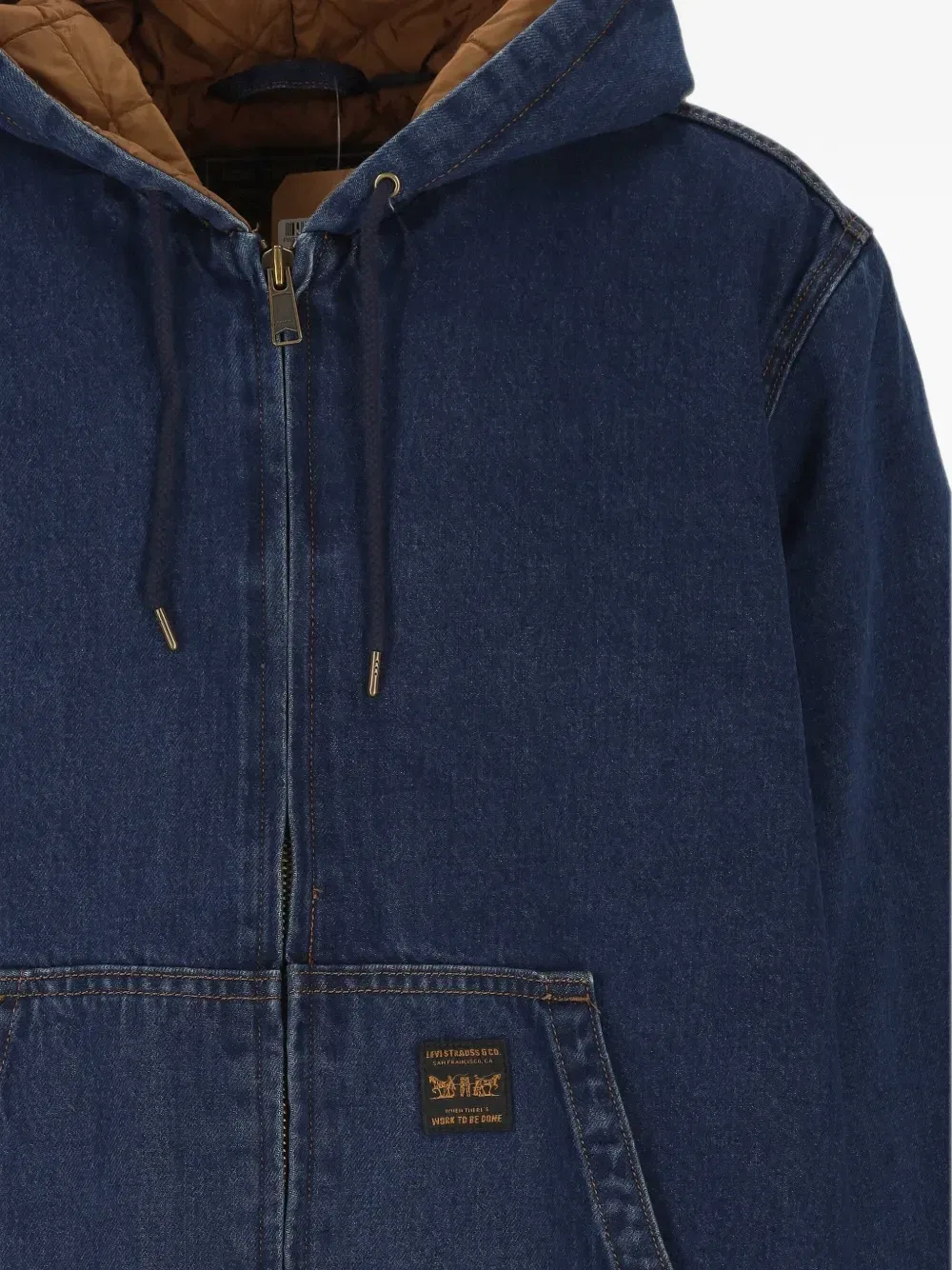 Джинсовая куртка Potrero с капюшоном Levi's, синий — фото 2