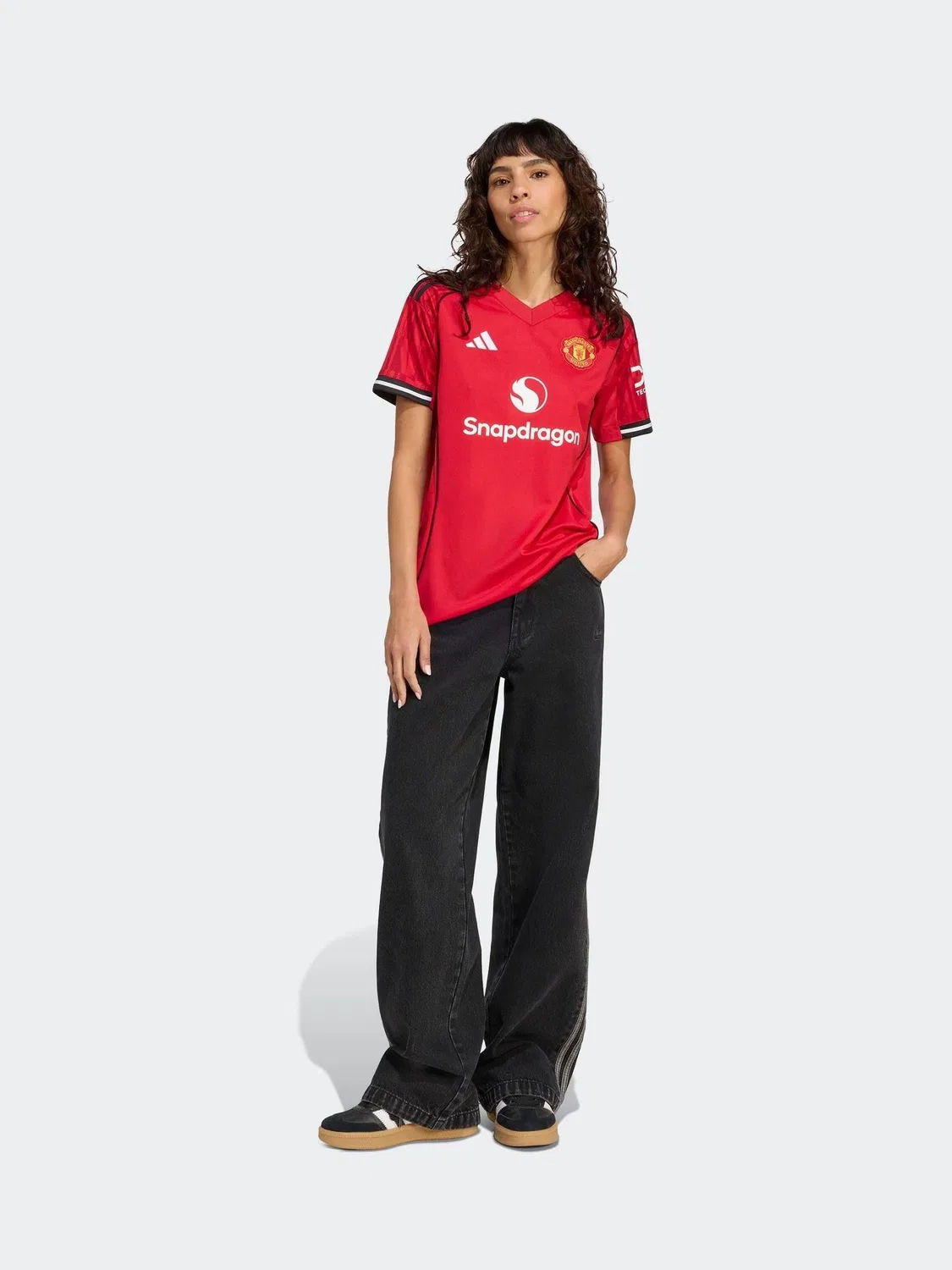Футболка adidas Red Manchester United 25/26 Home Jersey, красный — фото 3