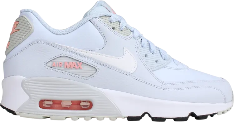 

Кроссовки Nike Air Max 90 Leather GS 'Half Blue', синий