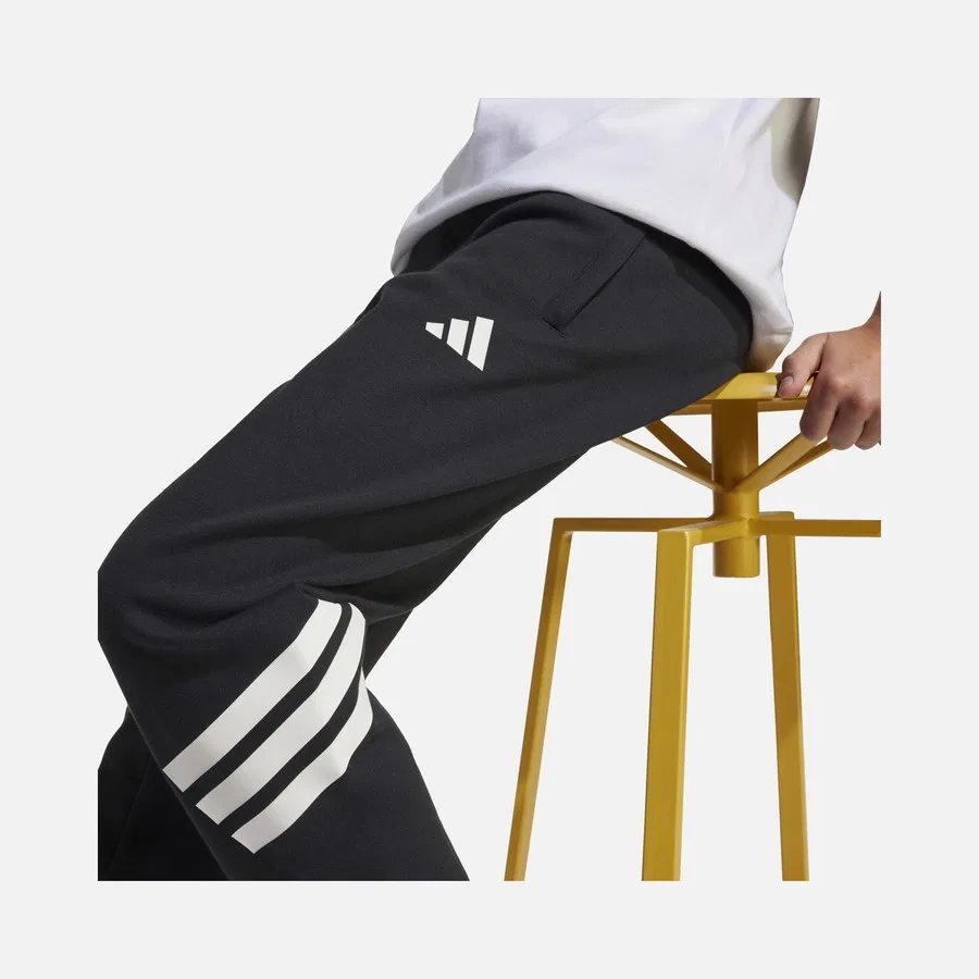 Спортивные штаны adidas Future Icons 3-Stripes Ankle-Length Regular-Fit Versatile, Черный — фото 4