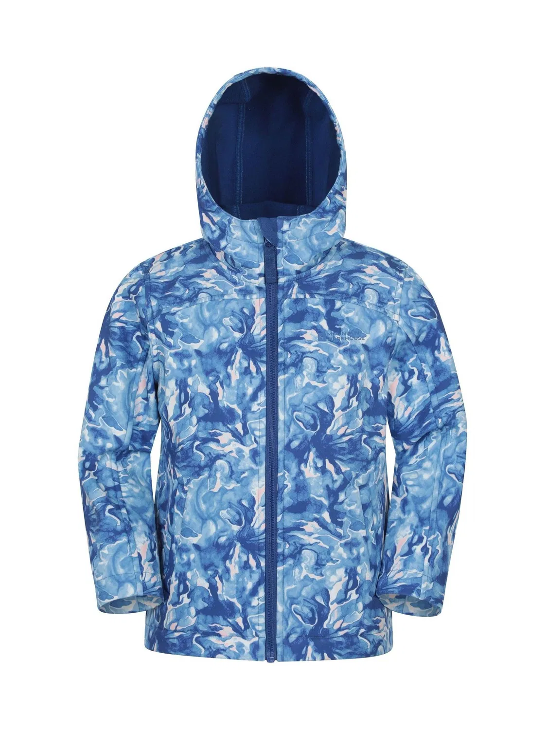 Куртка софтшелл Exodus Kids, детская Mountain Warehouse, небесно-голубой