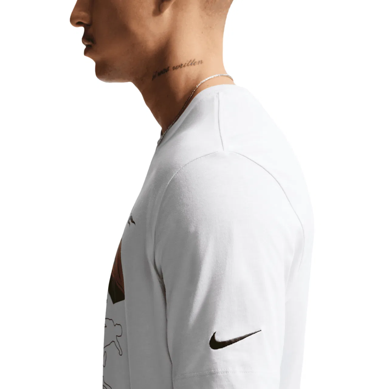 Футболка мужская Nike Mexico APLA Football NSW, розовый/белый — фото 4