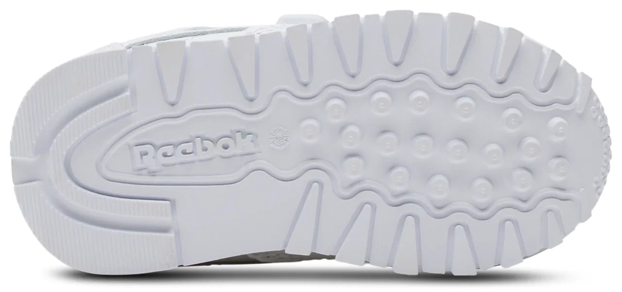Кроссовки для мальчиков Classic Leather Reebok, цвет White/Carbon/Vector Blue — фото 4