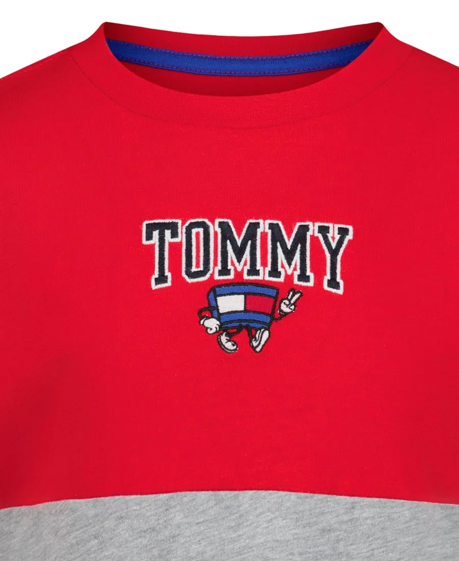Детская футболка с цветовым блоком Mascot Tommy Hilfiger, Tommy Red — фото 4