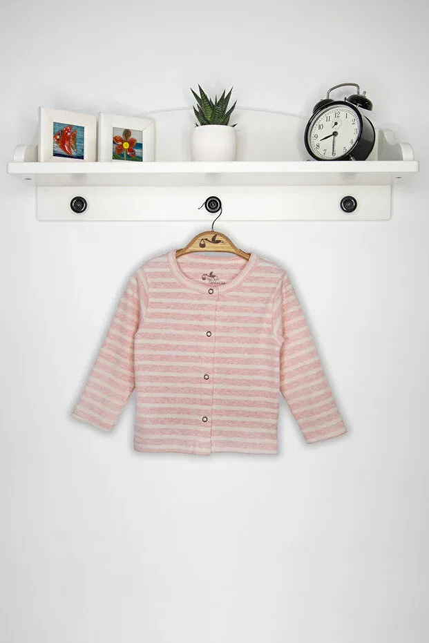 Детский кардиган с принтом Newborn Fashion Club, Pink Striped