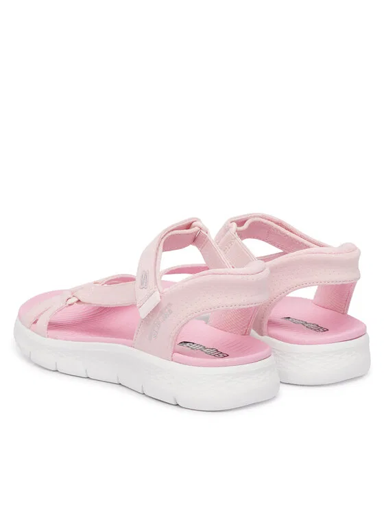 Сандалии Slip-Ins: Go Walk Flex Sandal - Lots Of Sol Skechers, розовый — фото 3
