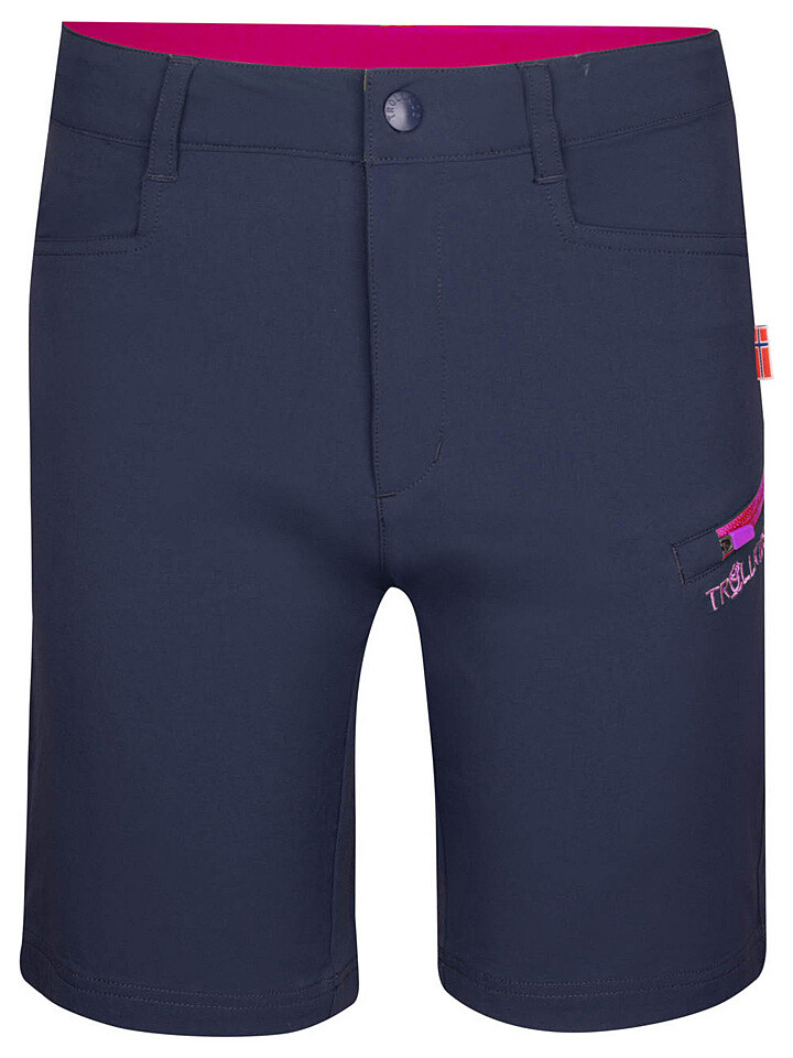 

Шорты Trollkids Softshell Haugesund, темно синий