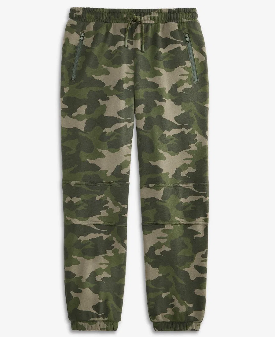 Комплект из худи, футболки с полосками и джоггеров из флиса Brooklyn Epic Threads, Camo Dude — фото 3