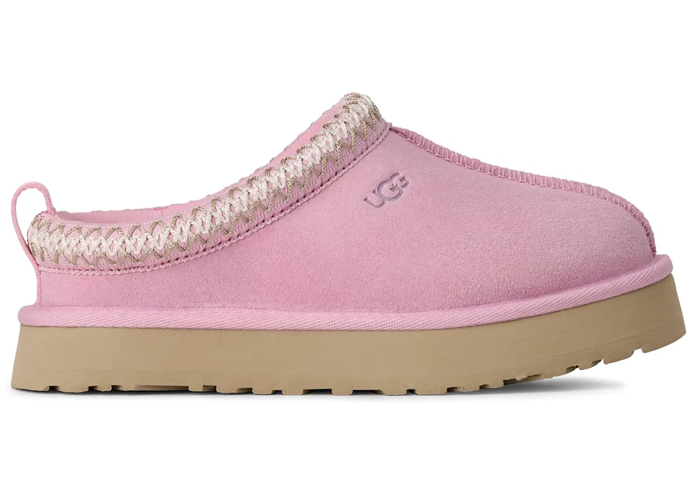 Детские тапочки с мехом UGG Tazz Slipper, Pink Diamond