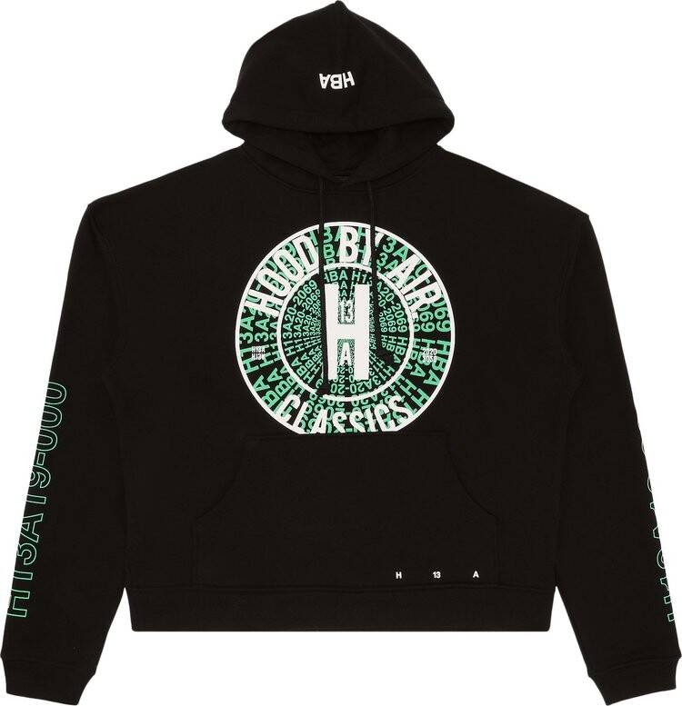 

Худи Hood By Air Cookie Hoodie 'Black', черный
