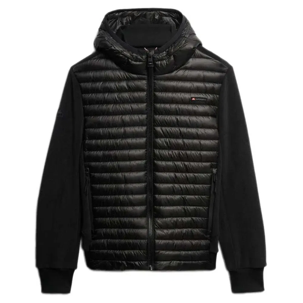 Куртка Storm Fleece Hybrid Superdry, черный