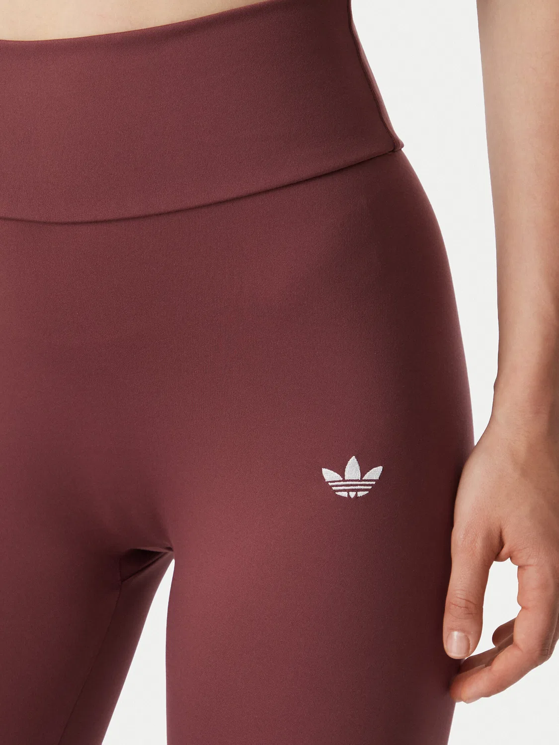 Женские леггинсы облегающего кроя Essentials Tights Adidas, коричневый — фото 4