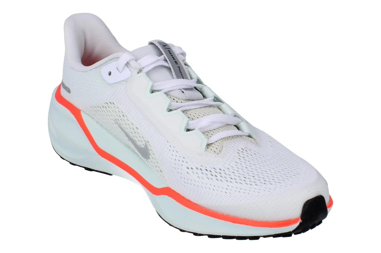 Детские кроссовки для мальчиков с амортизацией Air Zoom Pegasus 41 NIKE, White Metallic Silver Barely G — фото 4